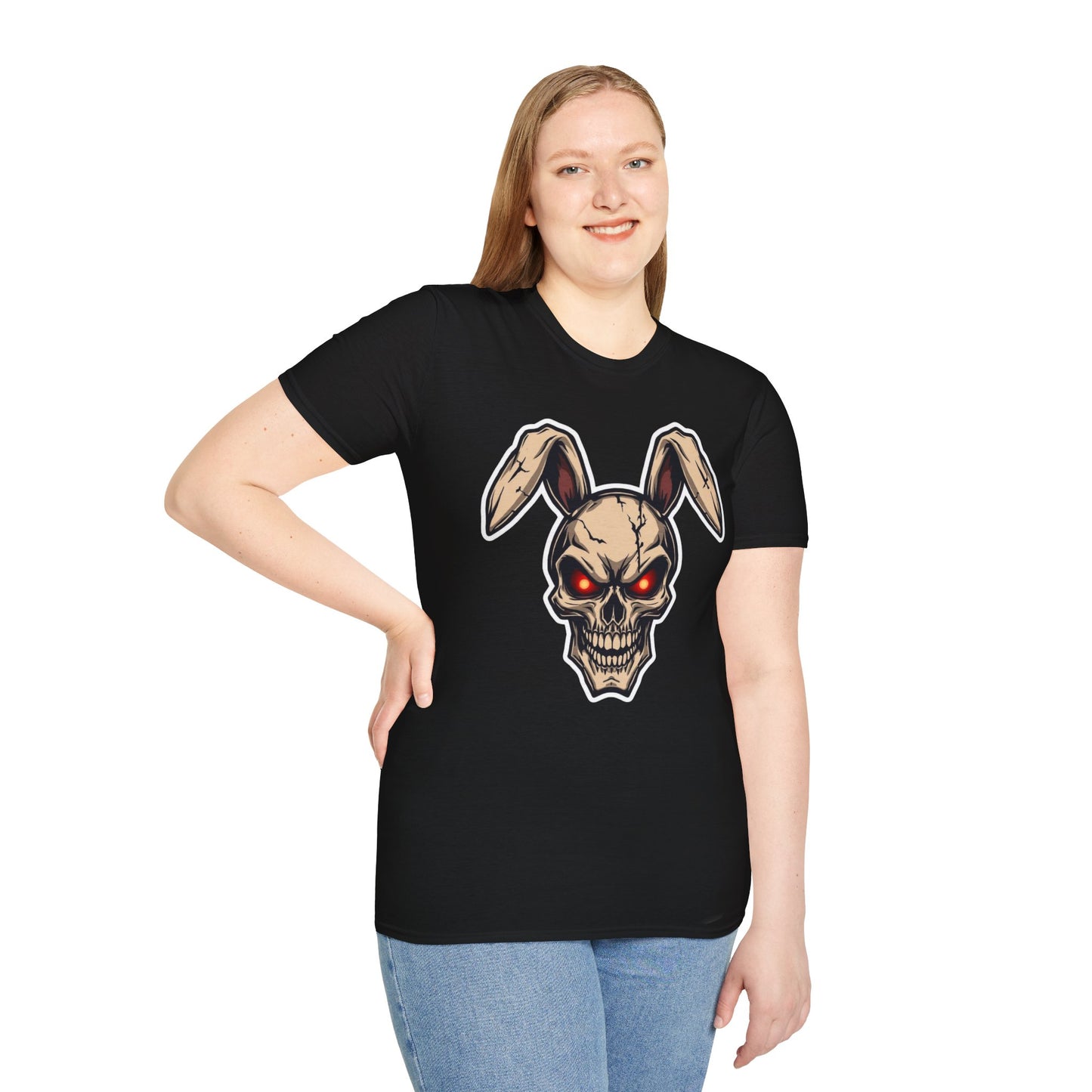 Tazz Wear - Skull Bunny — Gothic Horror Rabbit Graphic