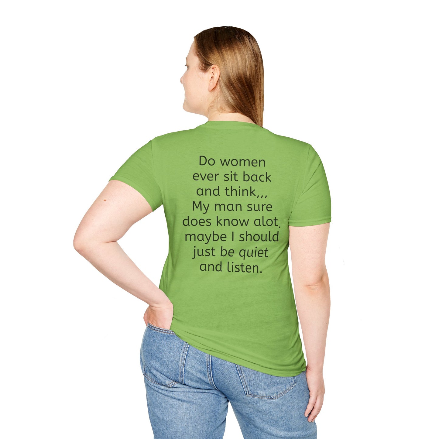 Tazz Wear - C7 Do women ever site back and think....