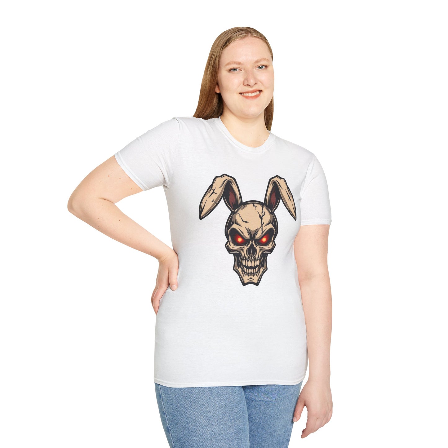 Tazz Wear - Skull Bunny  — Gothic Horror Rabbit Graphic