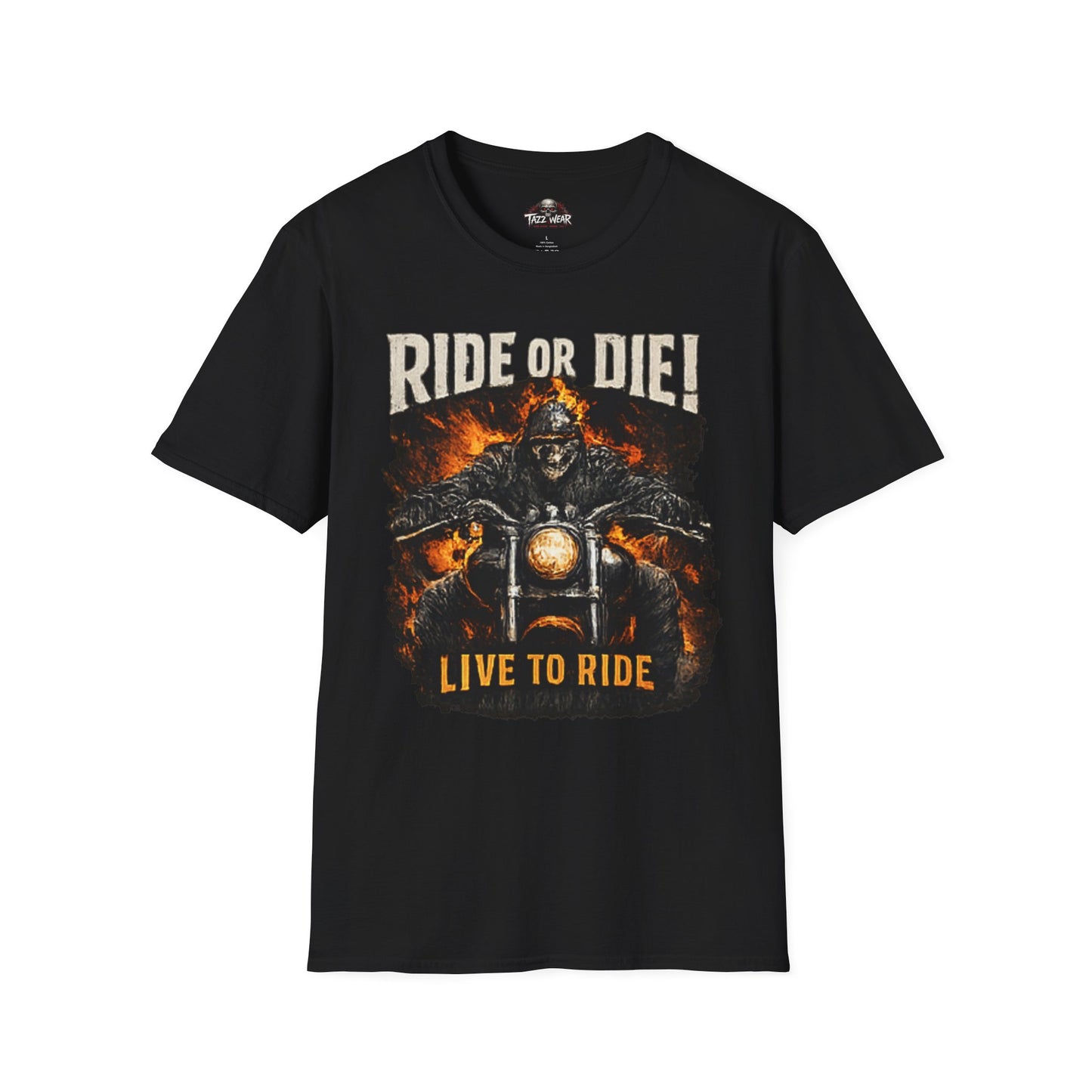 Tazz Wear - Ride or Die Motorcycle