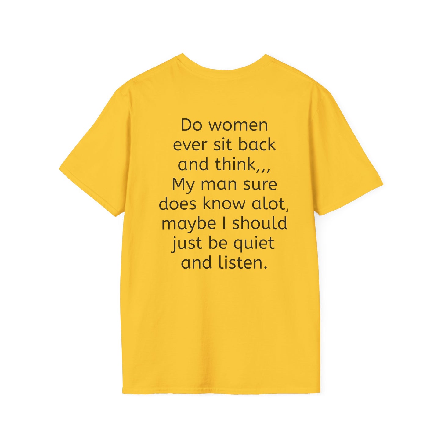 Tazz Wear - C7 Do women ever site back and think....
