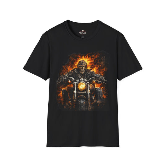 Tazz Wear - Motorcycle Rider – Flaming Biker