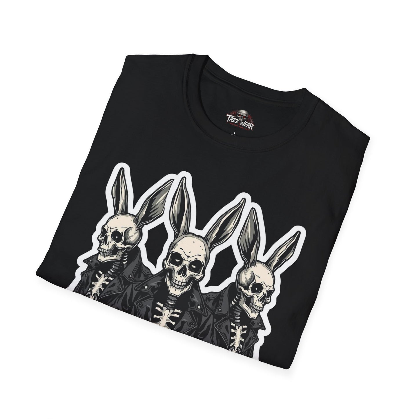 Tazz Wear - Skull Rabbit Trio  — Gothic Skeleton Bunny