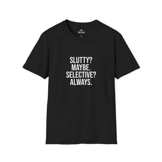Tazz Wear - C5.4 Slutty? Maybe. Selective? Always