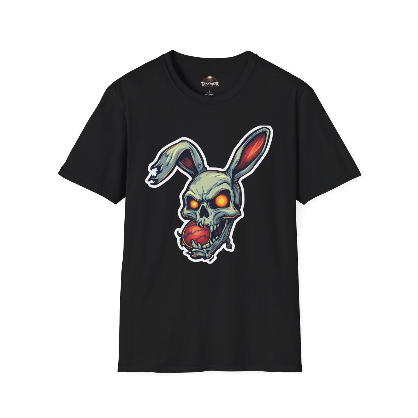Tazz Wear - Zombie Bunny Skull  — Creepy Easter Horror