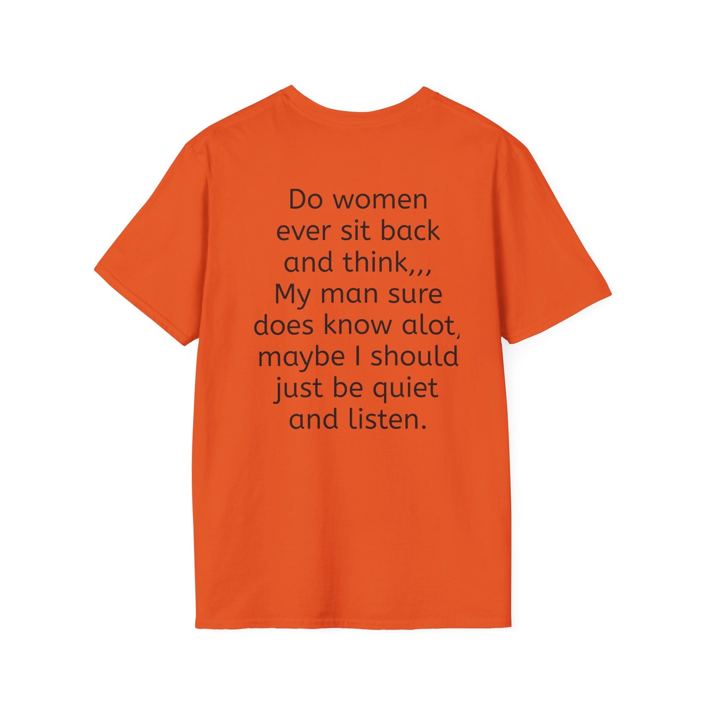 Tazz Wear - C7 Do women ever site back and think....