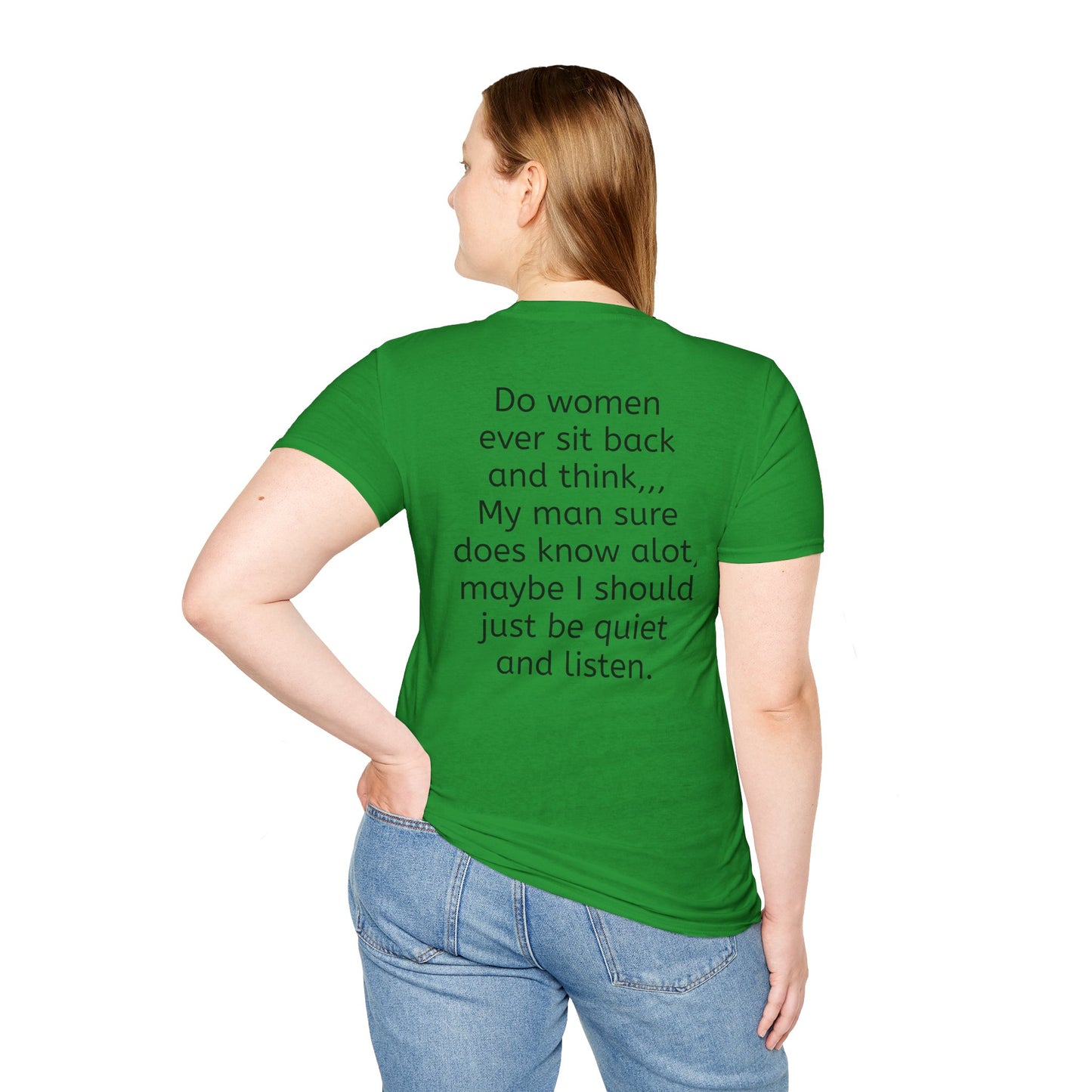 Tazz Wear - C7 Do women ever site back and think....