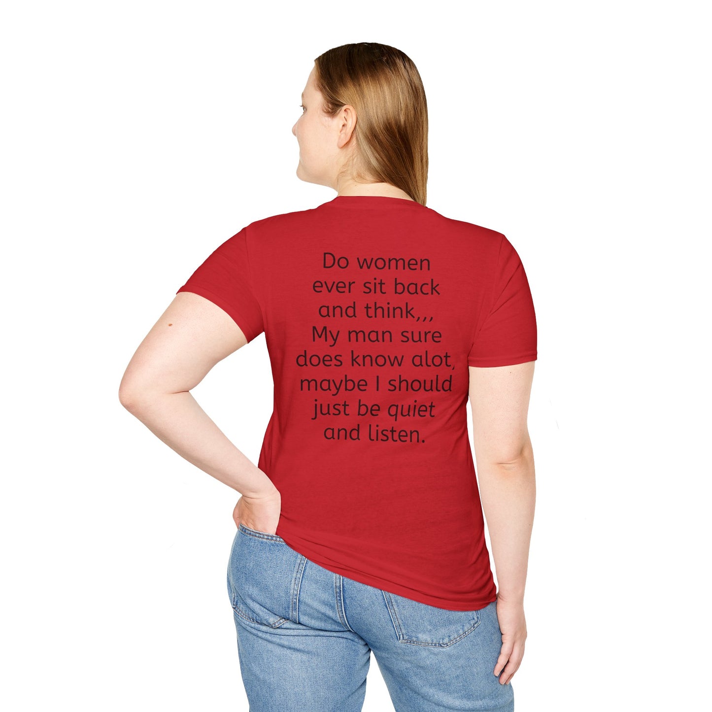 Tazz Wear - C7 Do women ever site back and think....