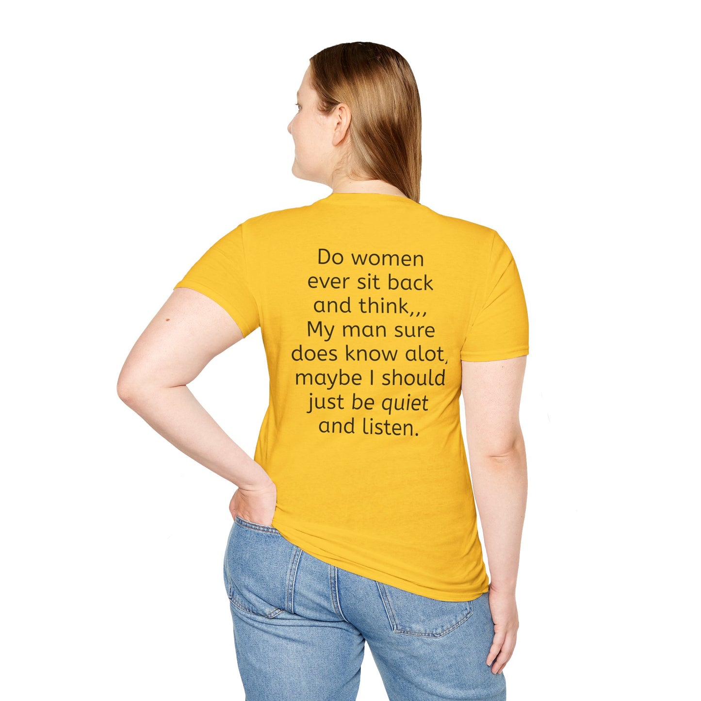 Tazz Wear - C7 Do women ever site back and think....