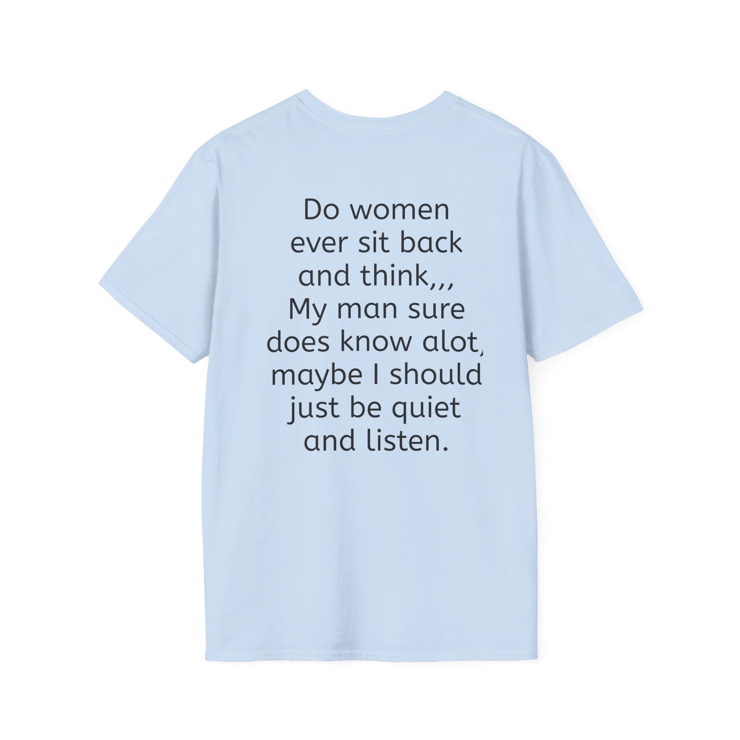 Tazz Wear - C7 Do women ever site back and think....