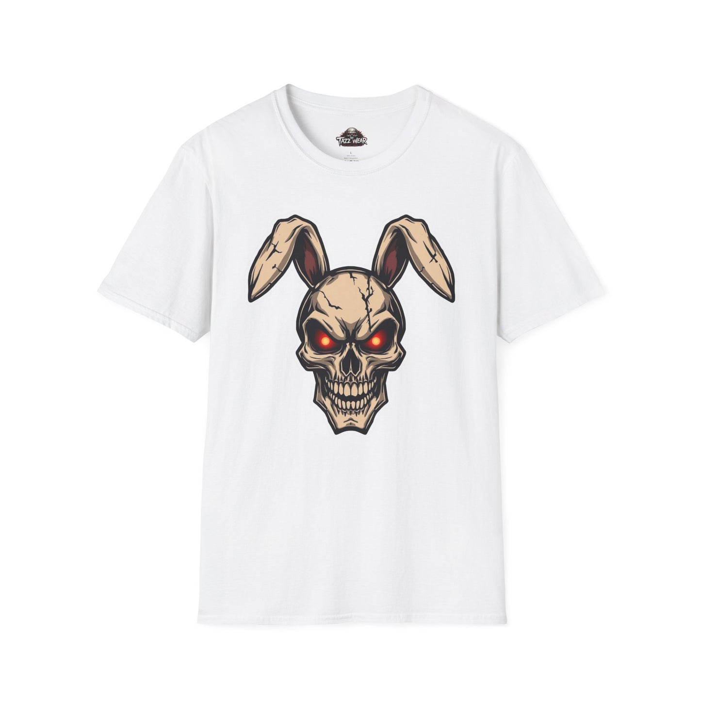 Tazz Wear - Skull Bunny  — Gothic Horror Rabbit Graphic