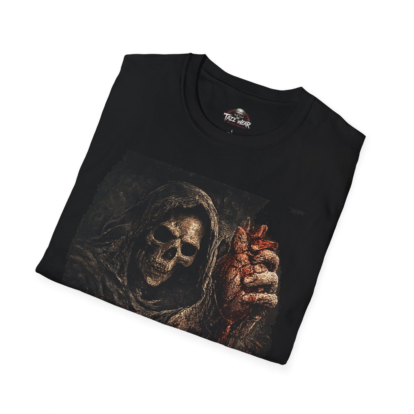 Tazz Wear - Grim Reaper Holding Heart