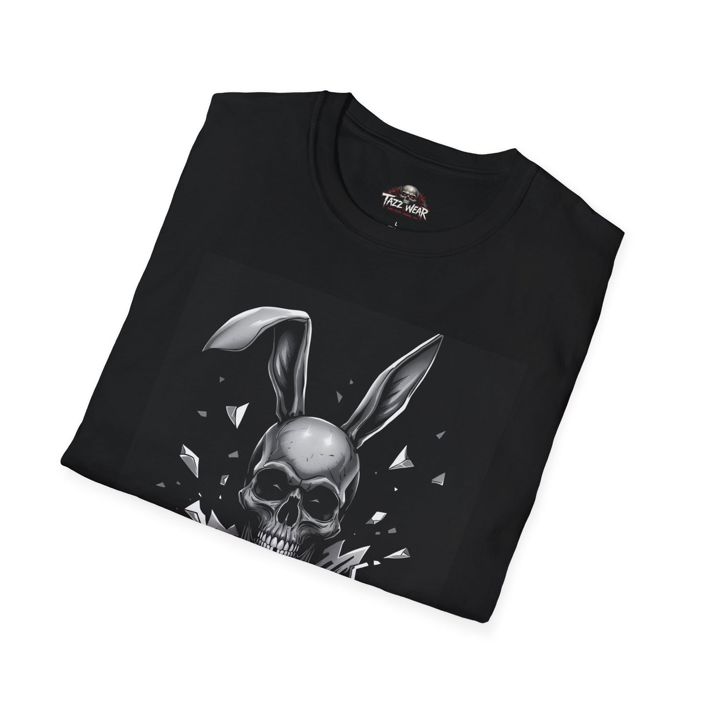 Tazz Wear - Skull Bunny Egg T-Shirt — Gothic Easter