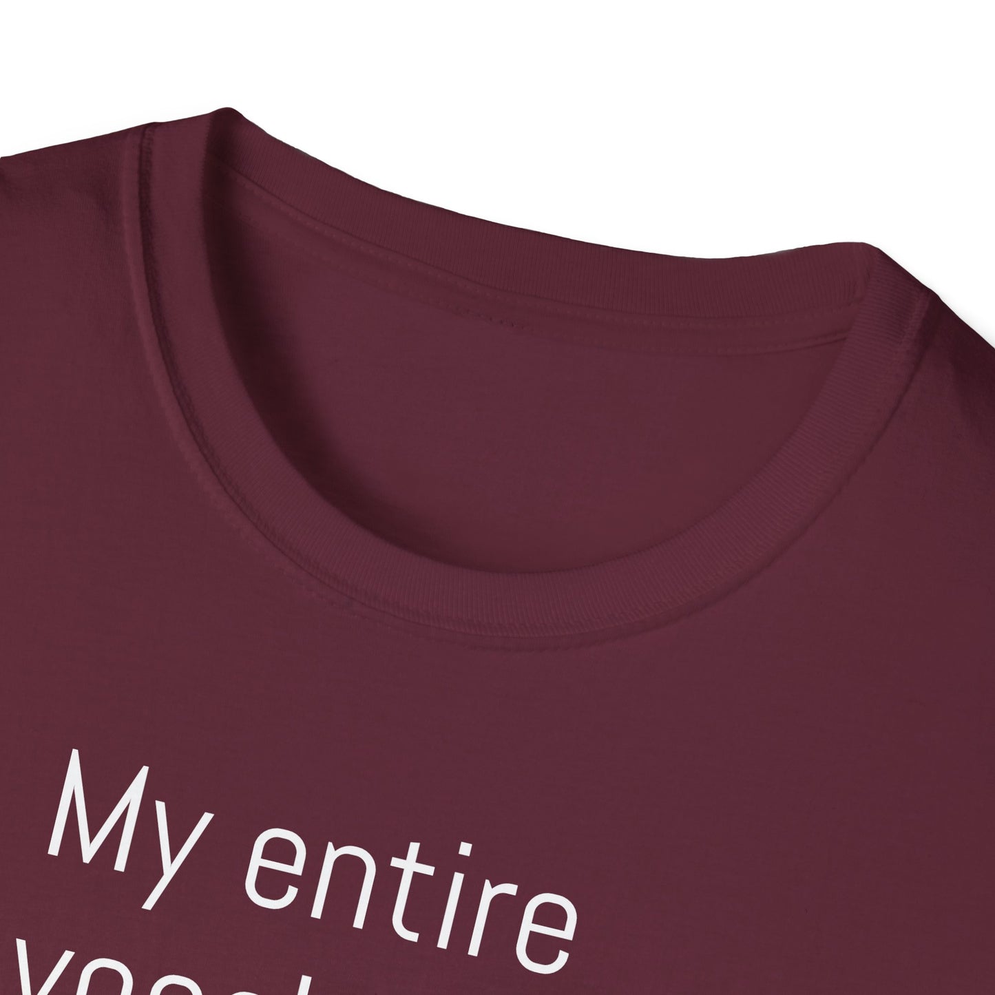 Tazz Wear - C7 My entire vocabulary on a tshirt FUCK..