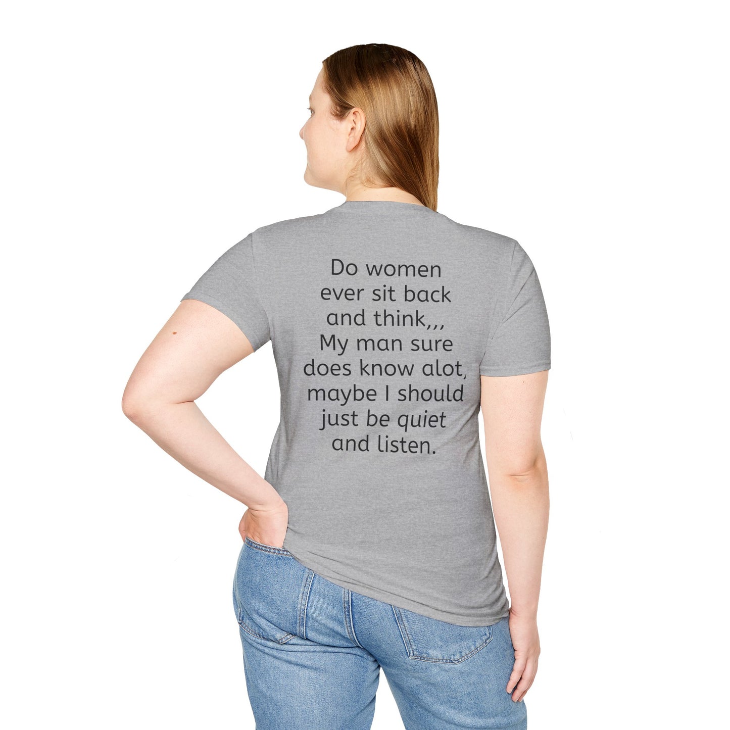 Tazz Wear - C7 Do women ever site back and think....