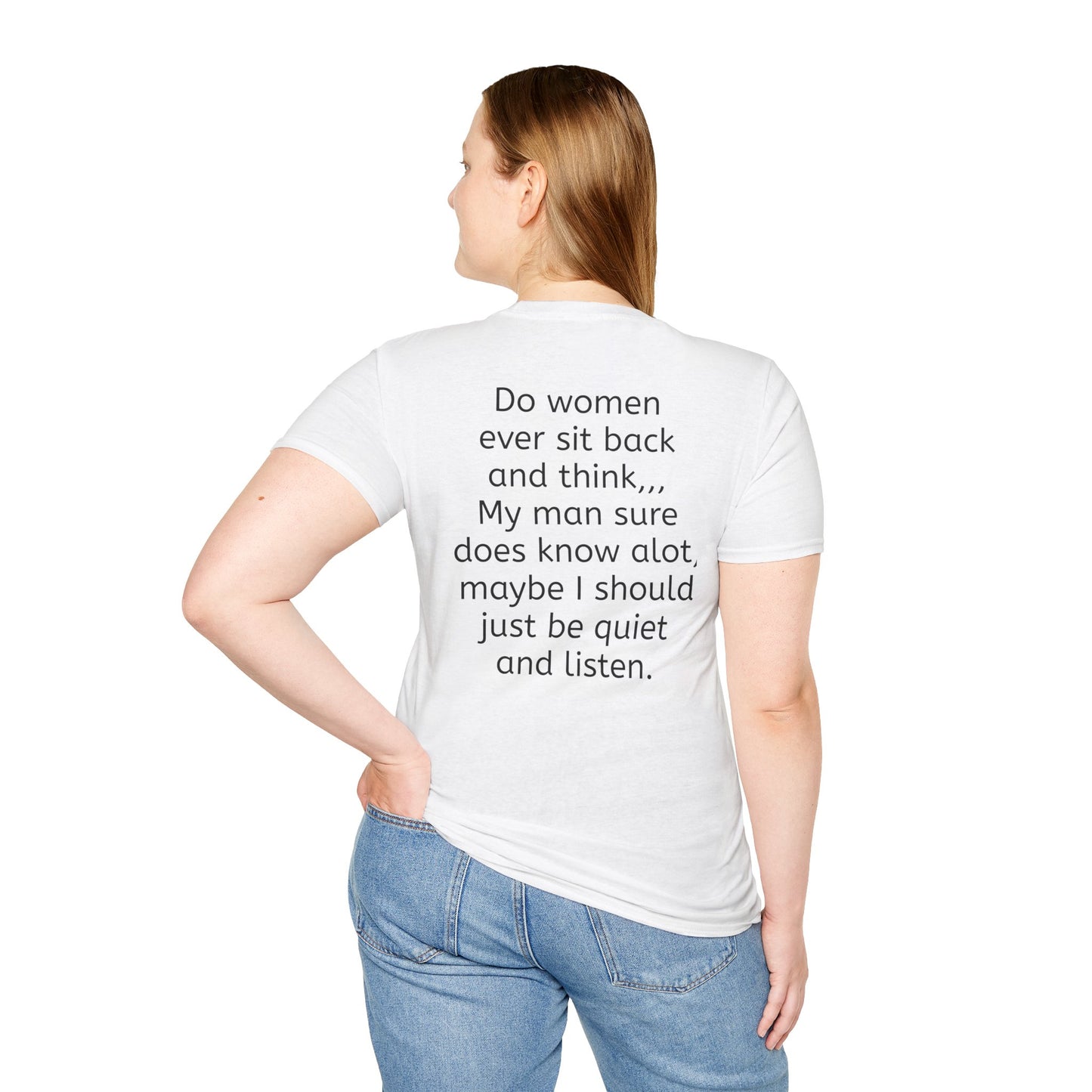 Tazz Wear - C7 Do women ever site back and think....