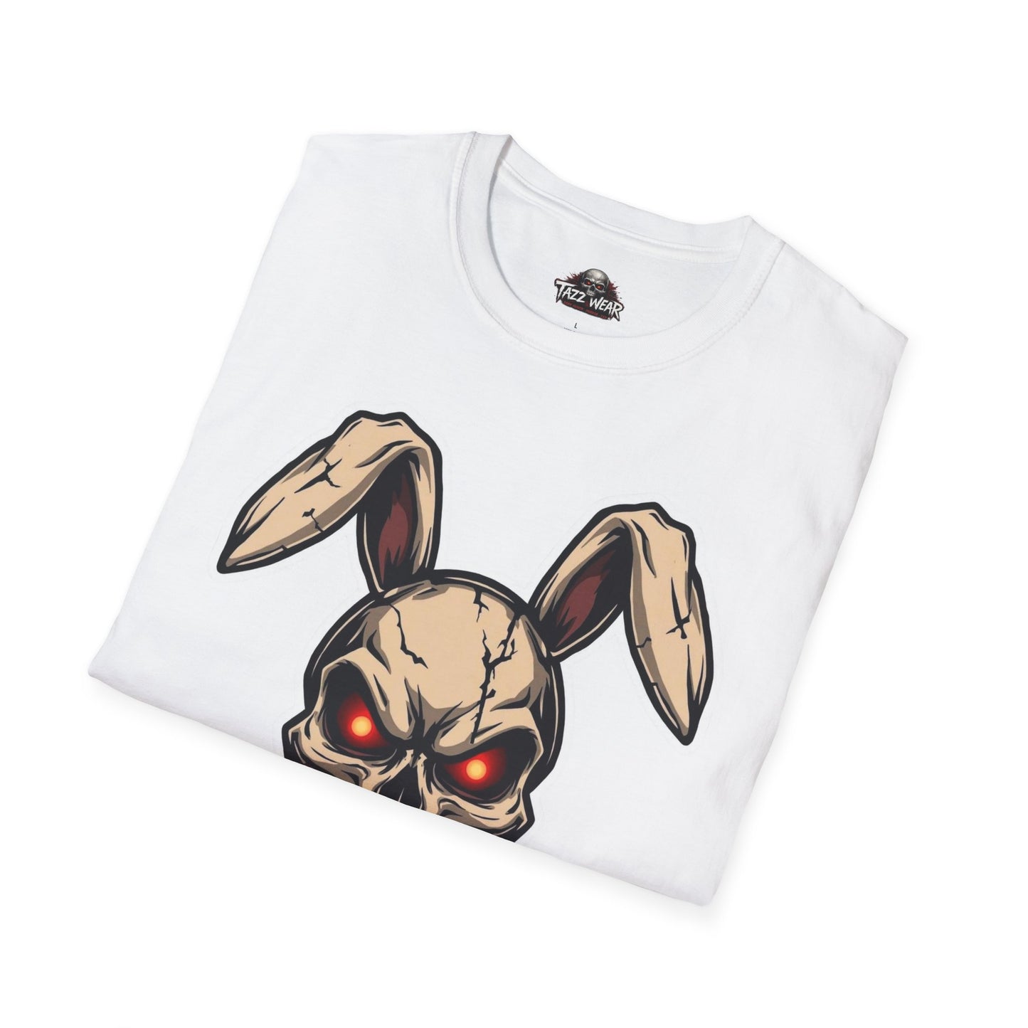 Tazz Wear - Skull Bunny  — Gothic Horror Rabbit Graphic