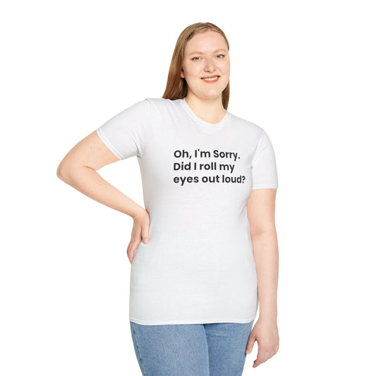 Tazz Wear - C6.2 Oh I'm Sorry Did I Roll My Eyes Out Loud?