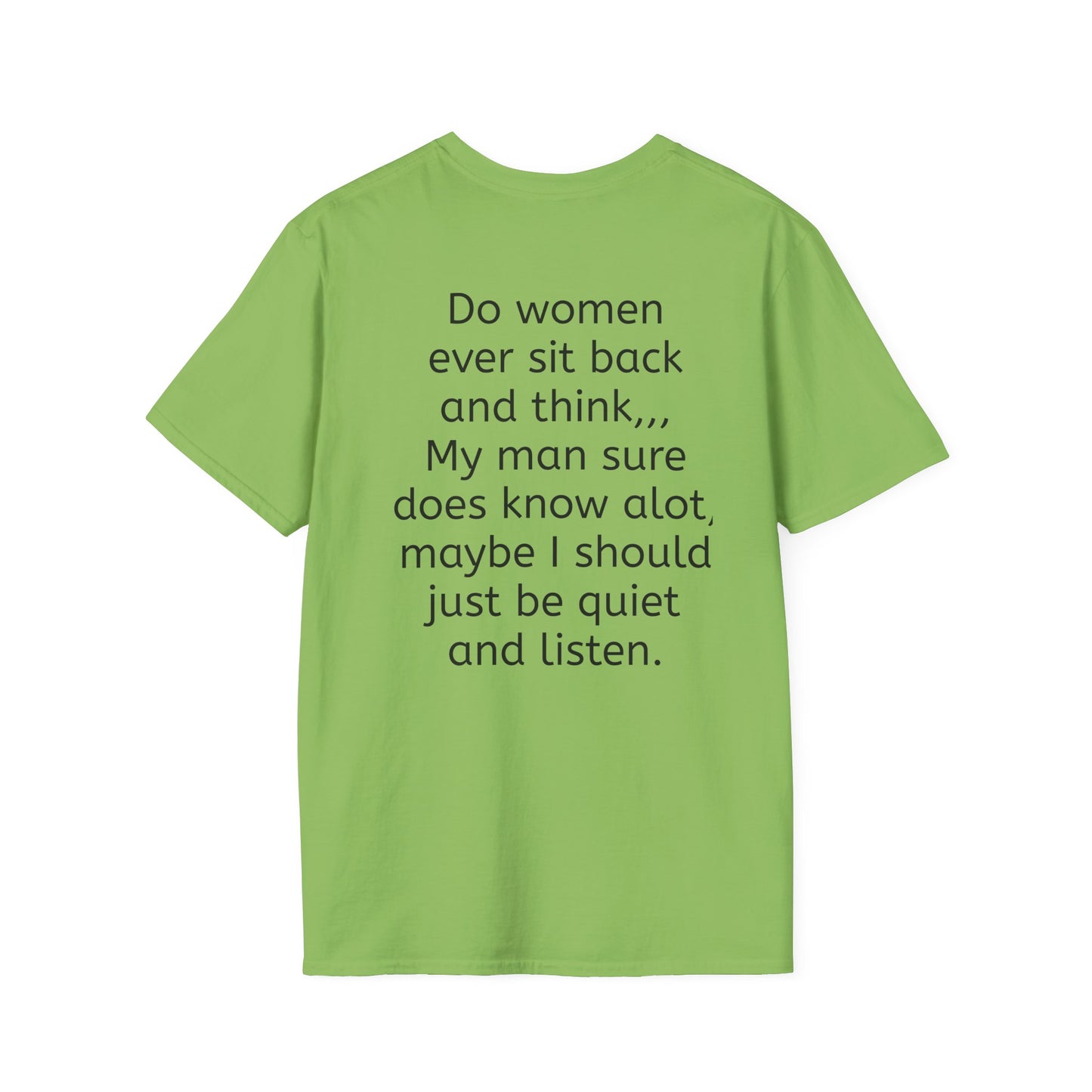 Tazz Wear - C7 Do women ever site back and think....