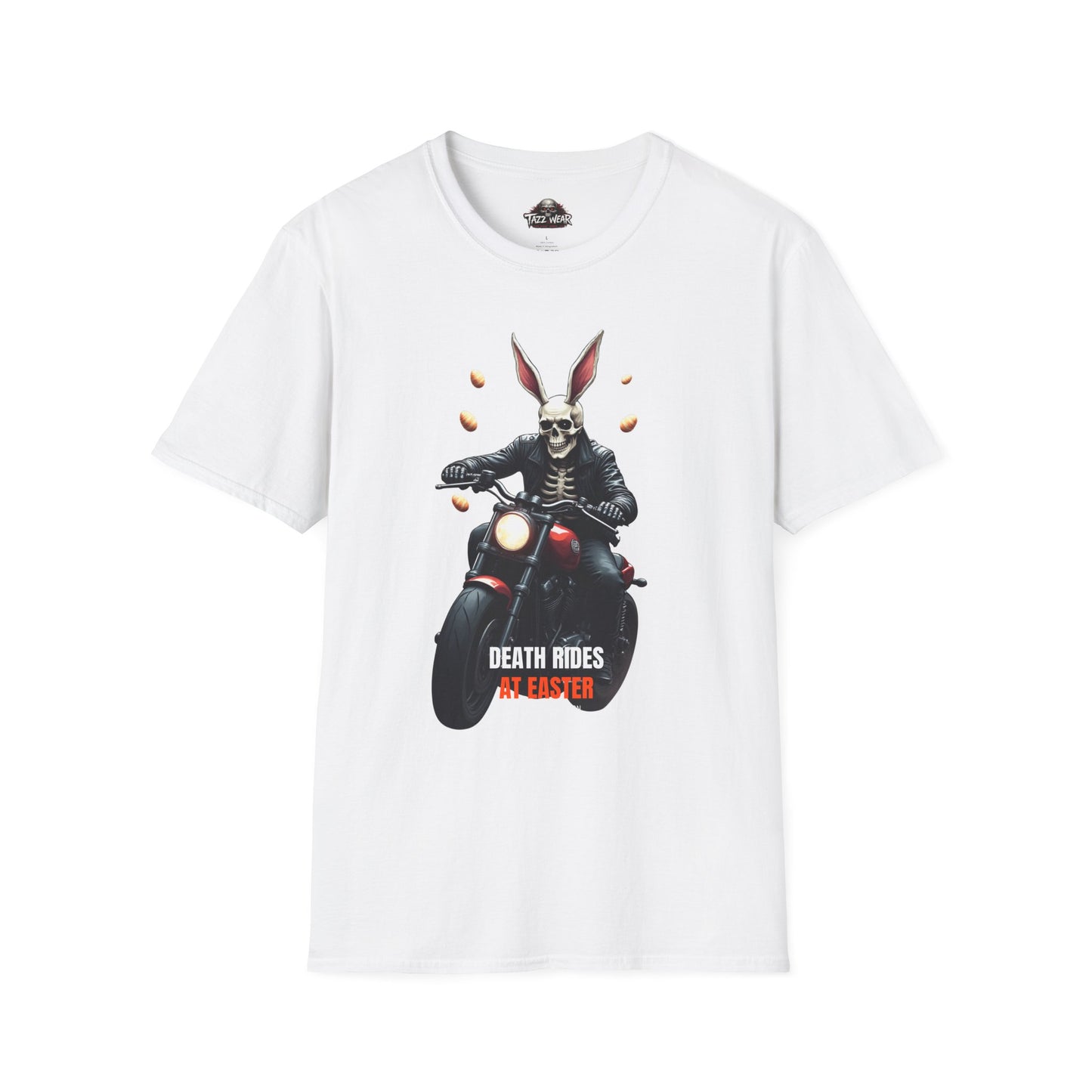 Tazz Wear - Death Rides at Easter' Biker Bunny