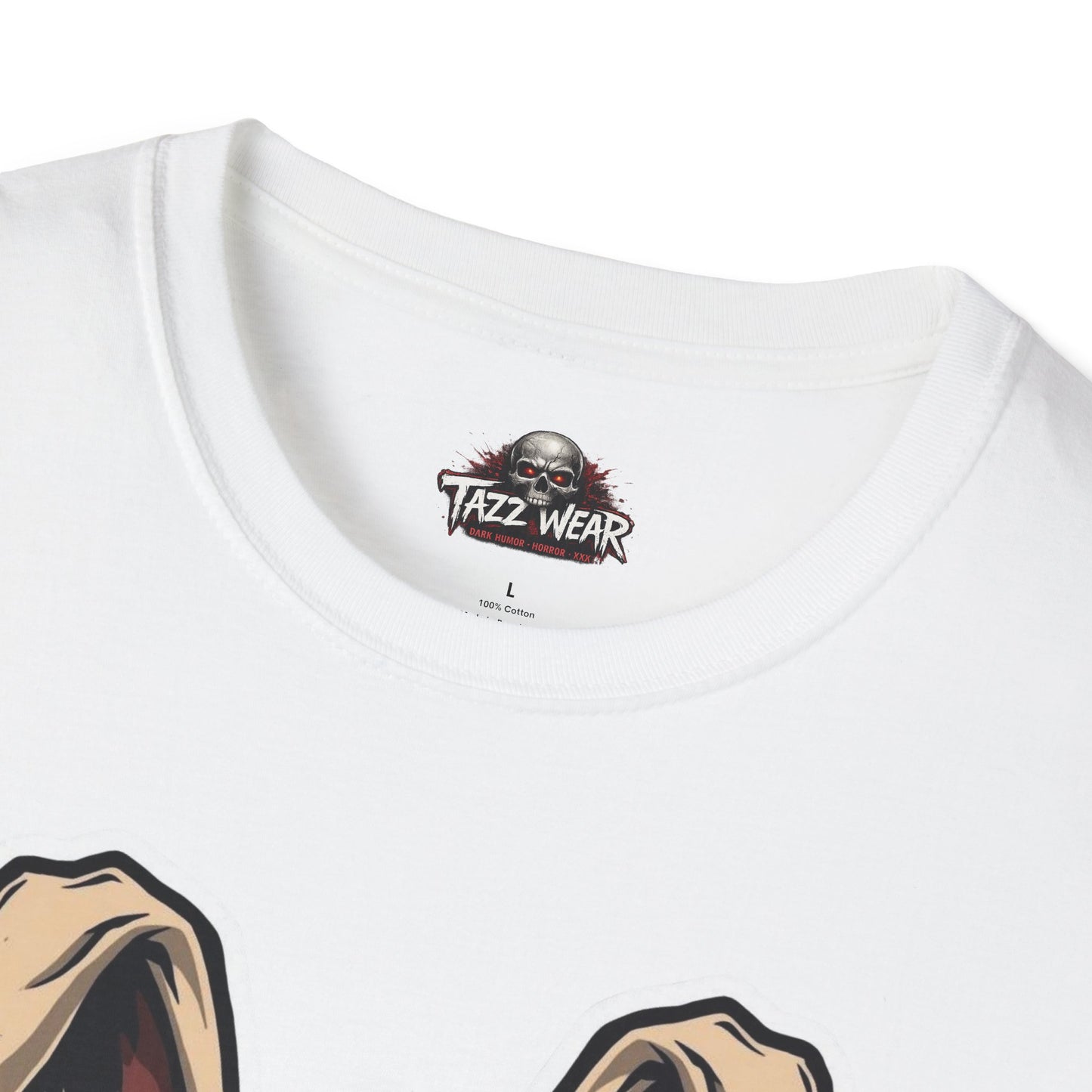 Tazz Wear - Skull Bunny  — Gothic Horror Rabbit Graphic