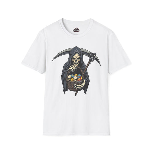 Tazz Wear - Reaper with Candy Basket — Halloween Grim Reaper Trick-or-Treat