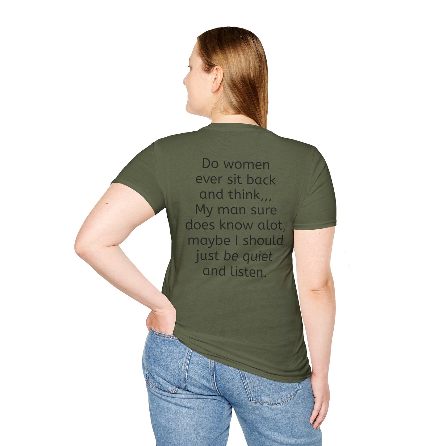 Tazz Wear - C7 Do women ever site back and think....