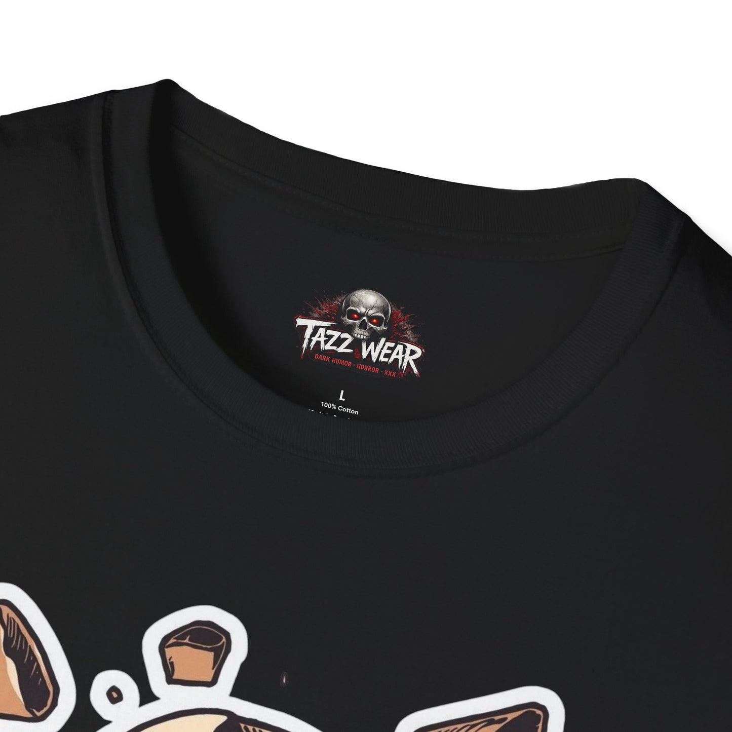 Tazz Wear - Cracked Egg Skull  — Edgy Gothic Graphip
