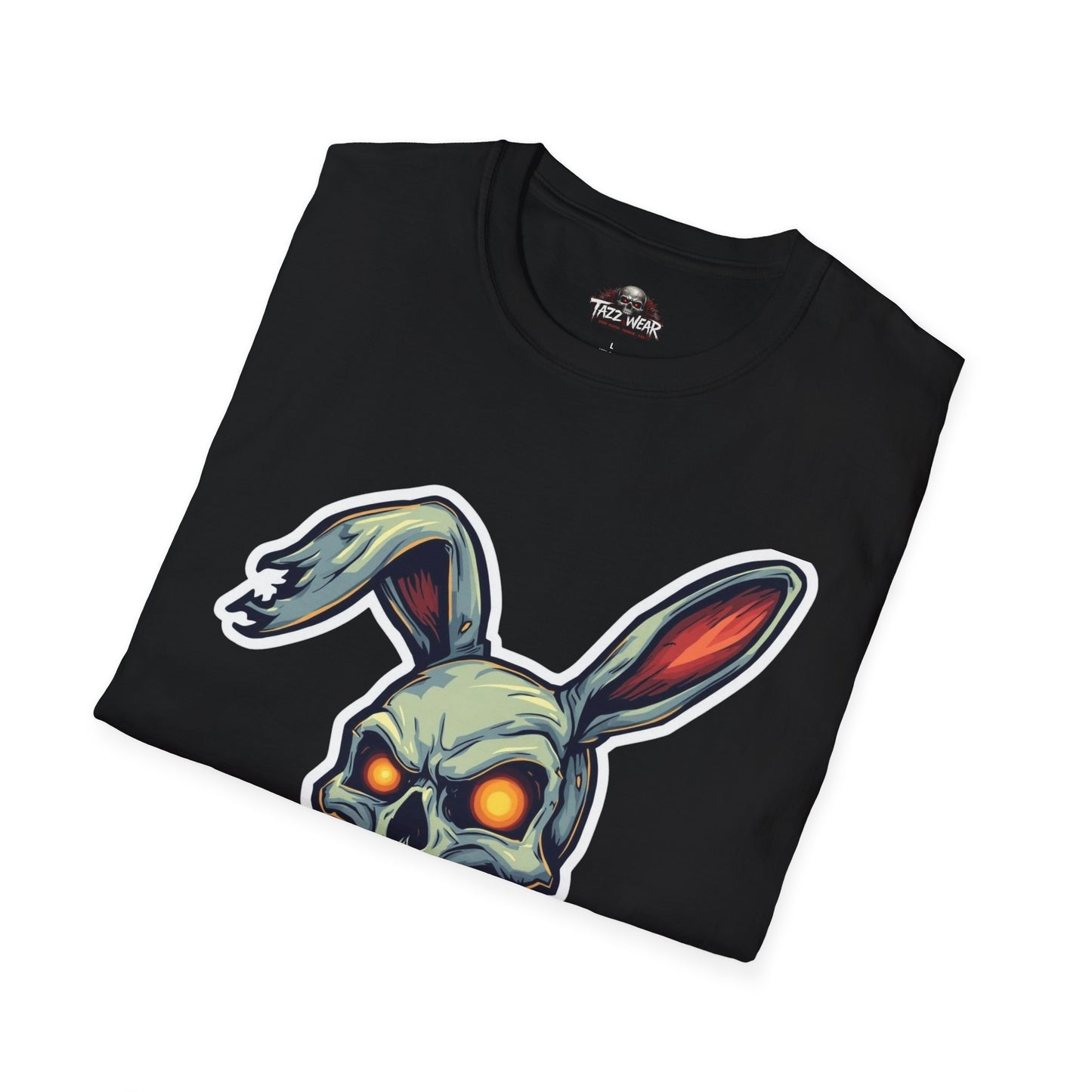 Tazz Wear - Zombie Bunny Skull  — Creepy Easter Horror