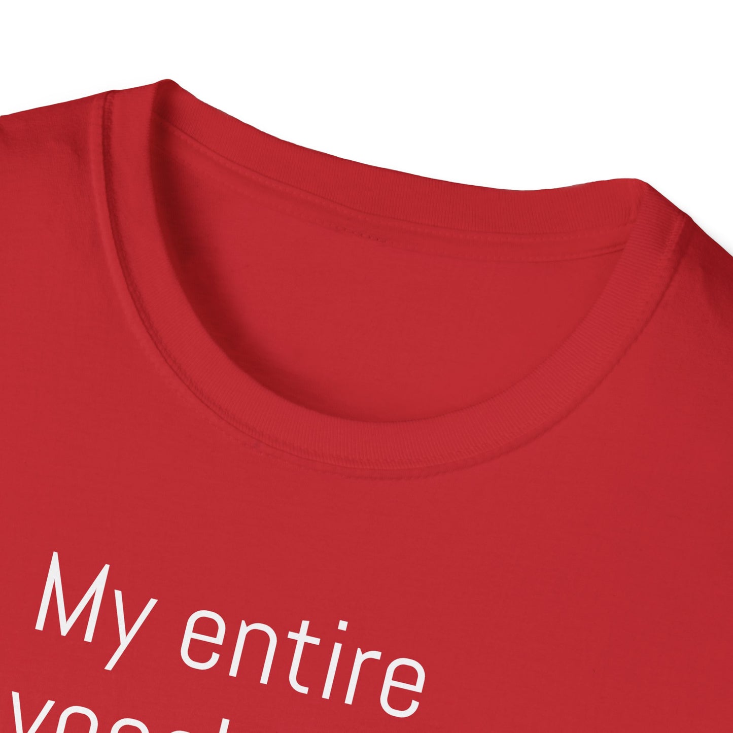 Tazz Wear - C7 My entire vocabulary on a tshirt FUCK..