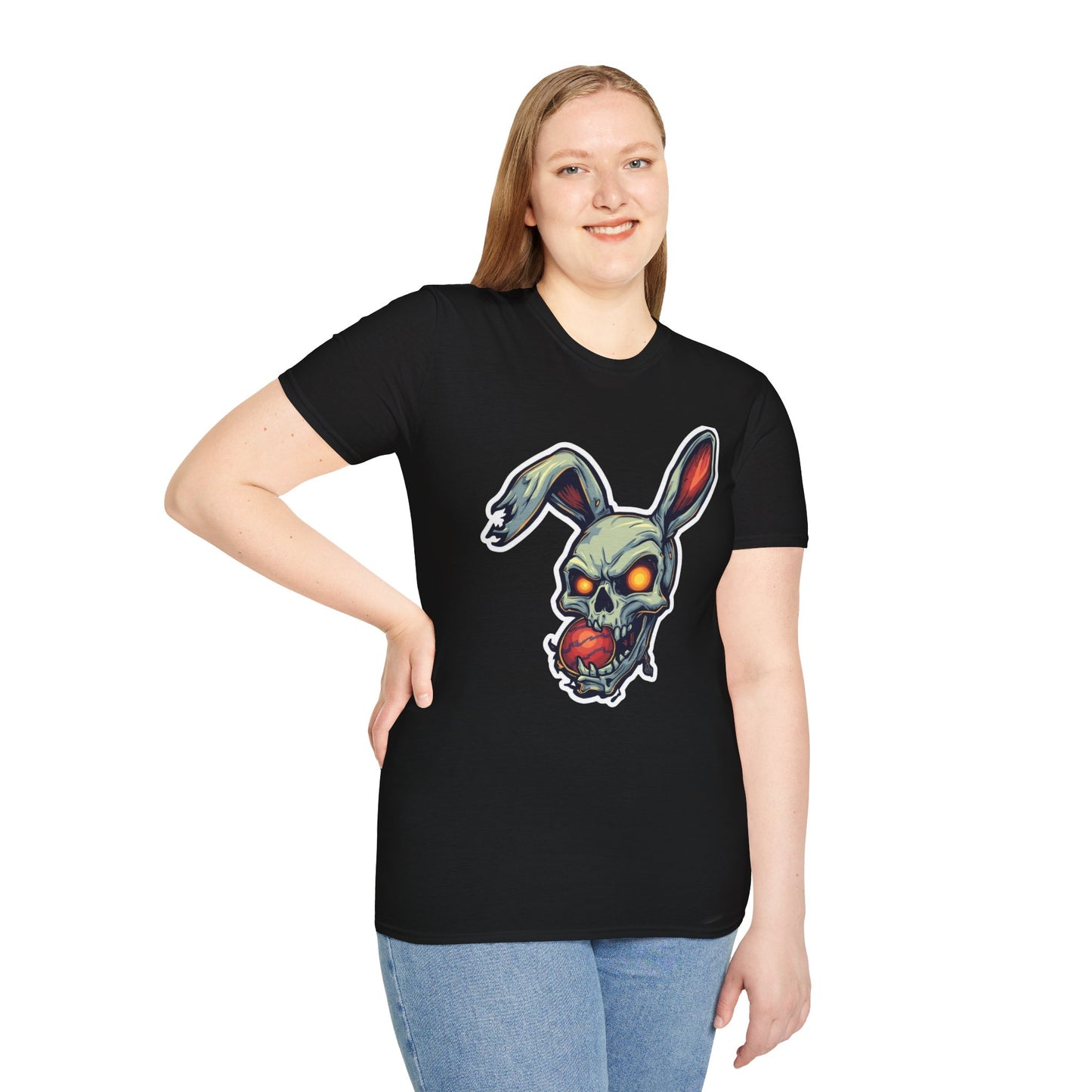 Tazz Wear - Zombie Bunny Skull  — Creepy Easter Horror
