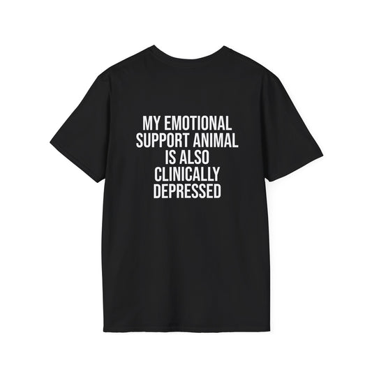 Tazz Wear - C1.8 My emotional support animal is also clinically depressed