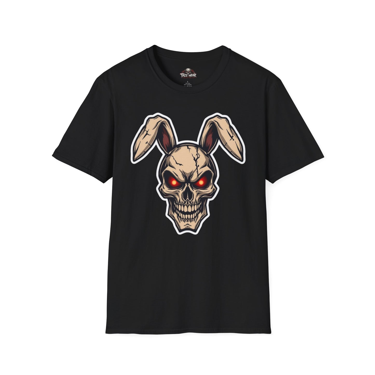 Tazz Wear - Skull Bunny  — Gothic Horror Rabbit Graphic