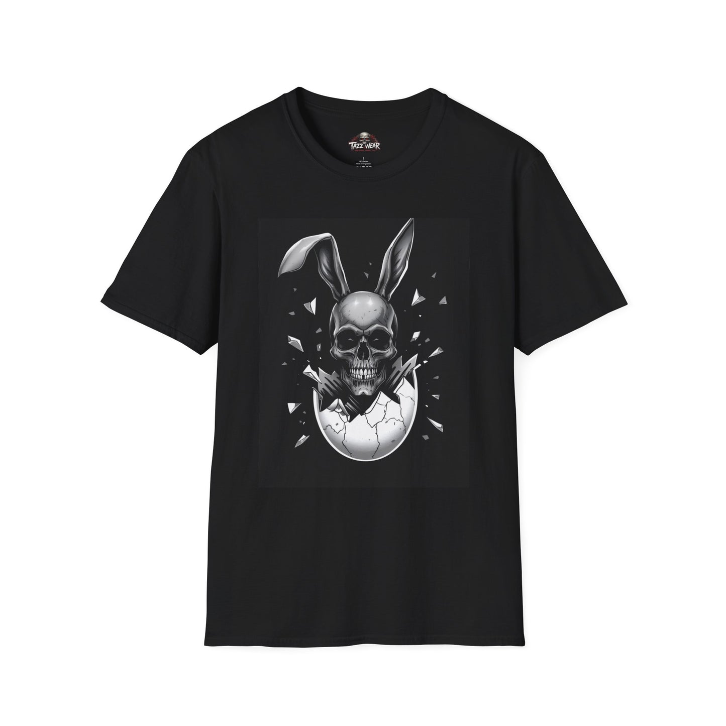 Tazz Wear - Skull Bunny Egg T-Shirt — Gothic Easter