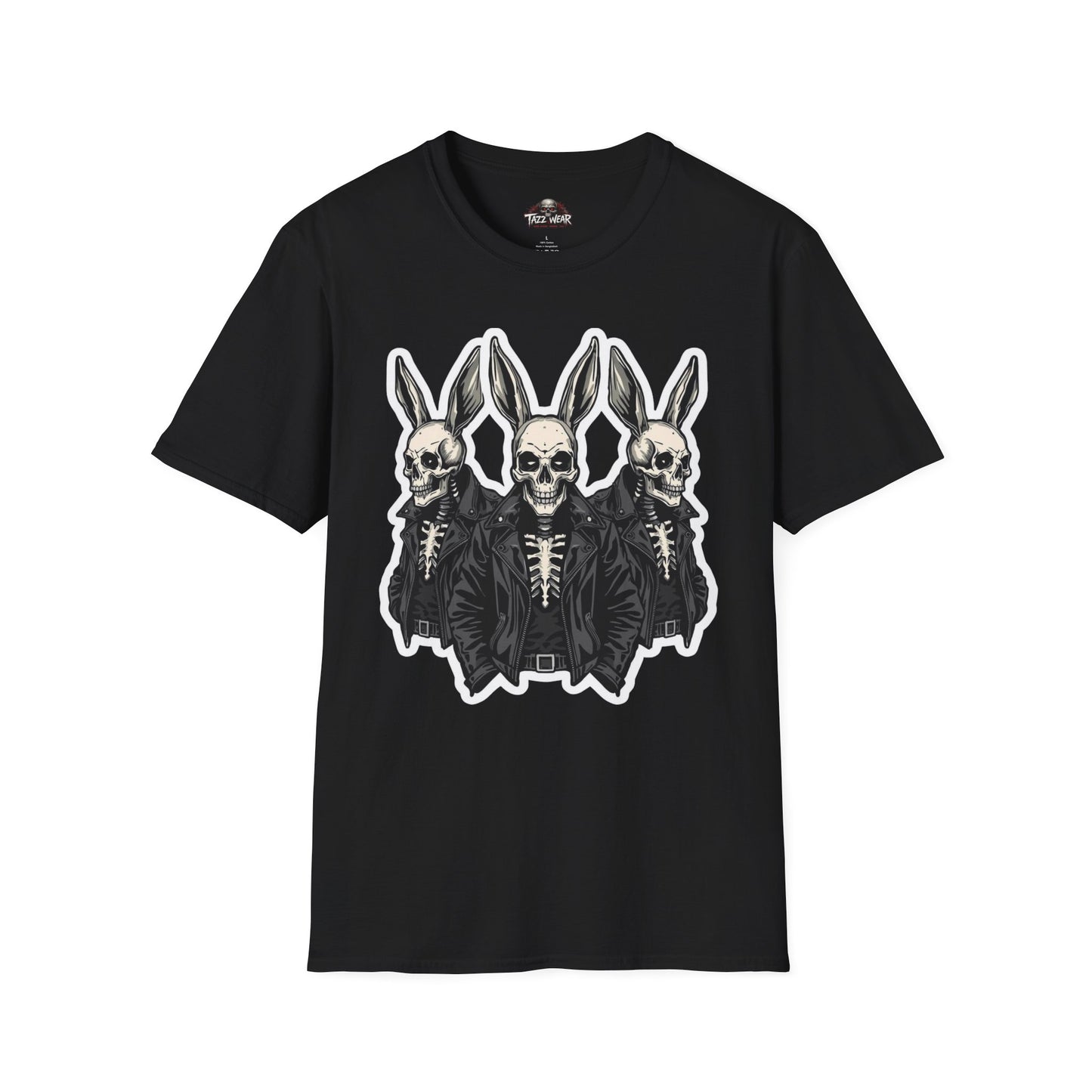 Tazz Wear - Skull Rabbit Trio  — Gothic Skeleton Bunny