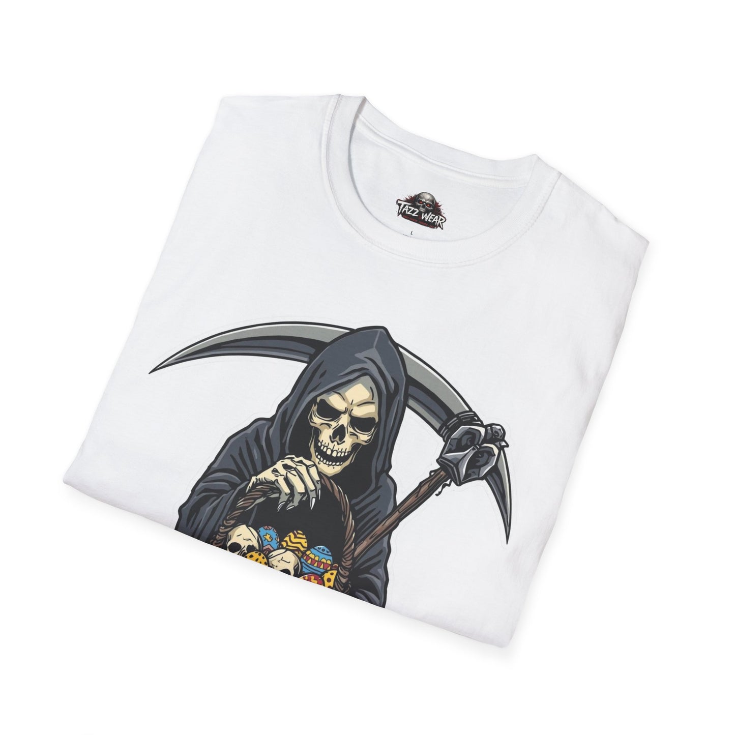 Tazz Wear - Reaper with Candy Basket — Halloween Grim Reaper Trick-or-Treat