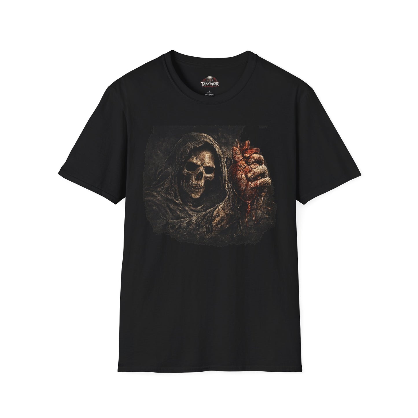 Tazz Wear - Grim Reaper Holding Heart